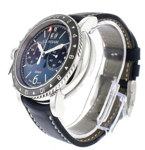 Graham Chronofighter Vintage GMT 2CVBC.U02A Replica Watch